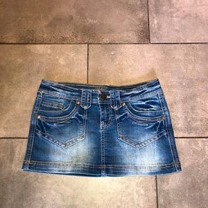 Urban heritage Jean skirt